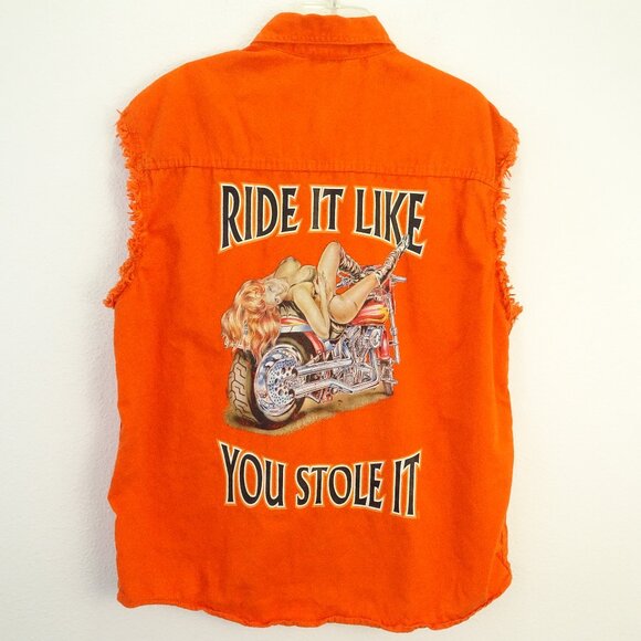 Milwaukee Performance Sleeveless Shirt Men's 2XL Ride Like You Stole It - Picture 1 of 6